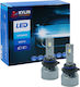 Lamps Car HB4-9006 LED 6500K Cold White 12V / 24V 50W 2pcs