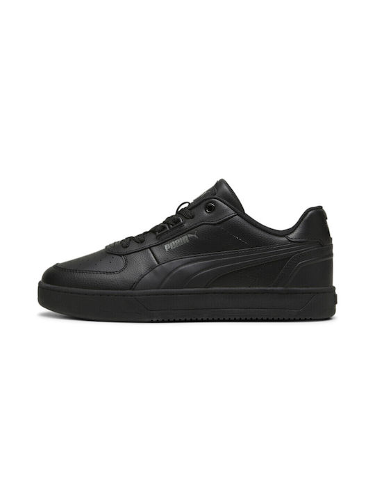 Puma Caven Lux Ανδρικά Sneakers Μαύρα