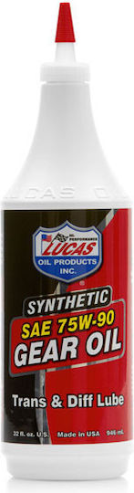 Lucas Oil Synthetic Motorcycle Gear Oil 75W-90 1lt