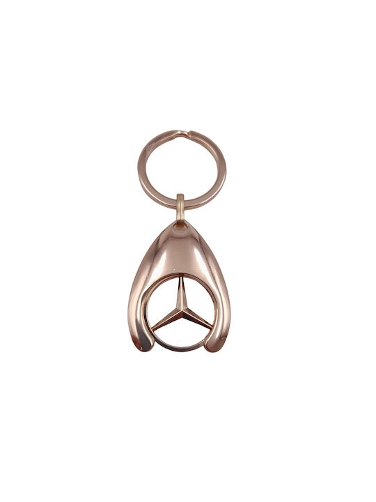 Mercedes-Benz Keychain Metalic Aur