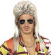 Karnevalsperücke Afro Blond