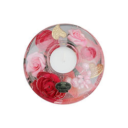 ArteLibre Glass Candle Holder ArteLibre Glass Candle Holder