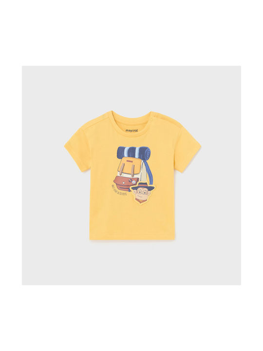 Mayoral Kinder-T-Shirt Gelb