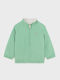 Kinder Freizeitjacke Winddicht Beidseitig Green