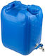 Plastic Jerry Can with Tap 10lt CMPL0051