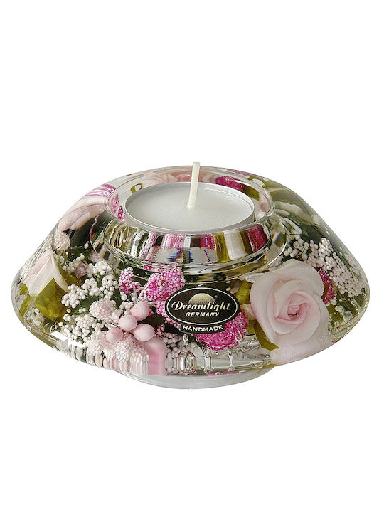 ArteLibre Candle Holder suitable for Tealights Glass 1pcs