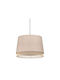 Eglo Pendant Light Single-Light Beige