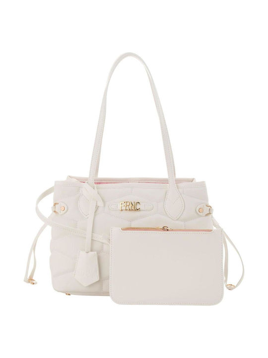 FRNC Damen Tasche Schulter Weiß