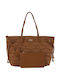 FRNC Set Women's Bag Shoulder Tabac Brown