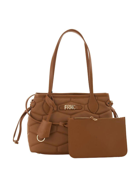 FRNC Set Women's Bag Shoulder Tabac Brown