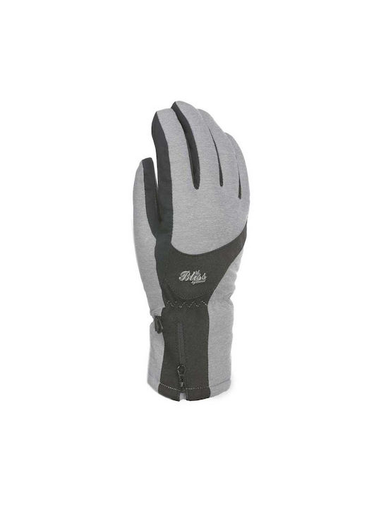Level Bliss Emerald Gore-tex Frauen Ski- & Snowboardhandschuhe mit Gore-Tex-Membran Gray