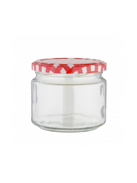 Omega Set 1pcs Jars General Use with Lid Glass 235ml