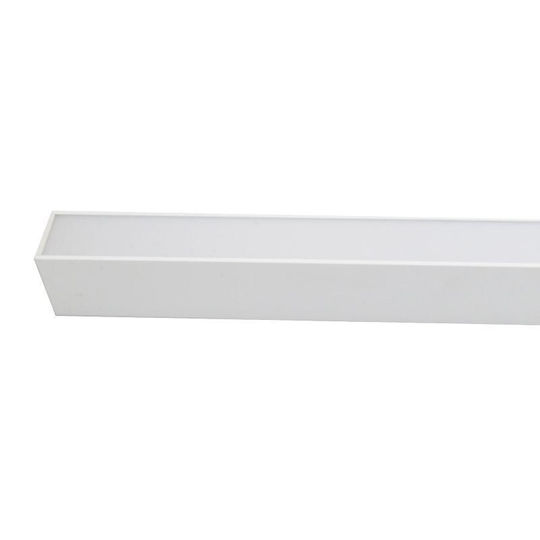 Adeleq Commercial Linear LED Ceiling Light 50W Warm White 150cm