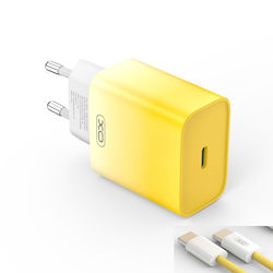 XO CE18 30W με Καλώδιο USB-C - USB-C XO CE18 30W με Καλώδιο USB-C - USB-C
