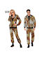 Karnevalskostüm für Erwachsene Leopard Tracksuit