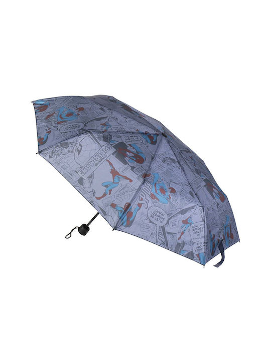 Umbrelă pentru copii pliabilă Gri cu diametrul de 53cm.