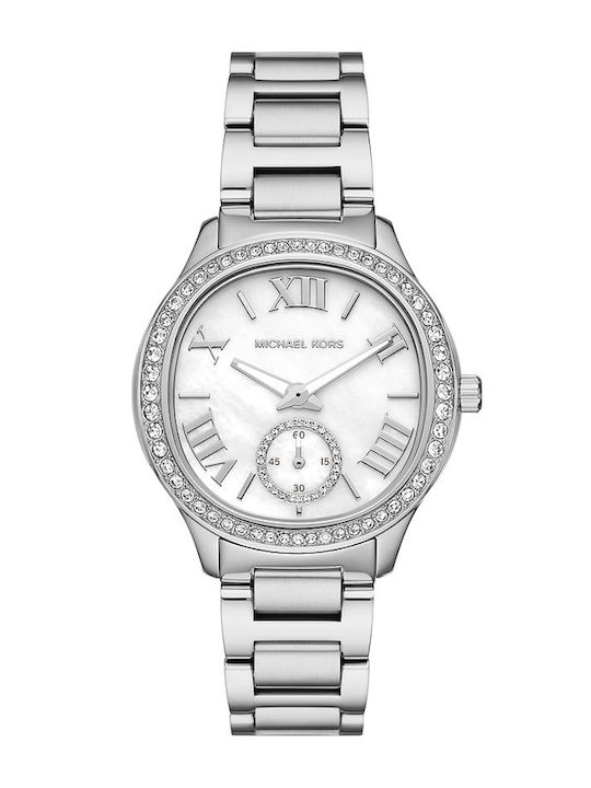 Michael Kors Sage Ръчен Часовник На Батерия с Метална Гривна Michael Kors Sage Ръчен Часовник На Батерия с Метална Гривна