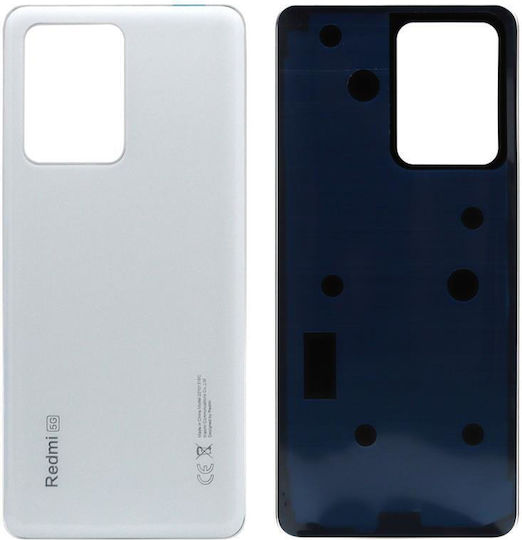 Batterieabdeckung Weiß für Xiaomi Redmi Note 12 Pro Plus 5G