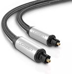 Ugreen Optical Audio Cable TOS male - TOS male Γκρι 1m (AV108)