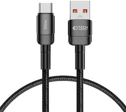 Tech-Protect Ultraboost Evo USB 2.0 Kabel USB-C männlich - USB-A 100W Schwarz 0.25m
