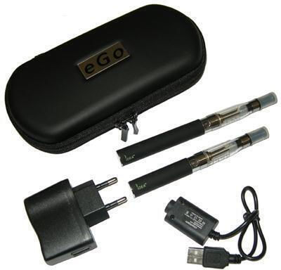 Ego Box Mod Kit με Ενσωματωμένη Μπαταρία 1100mAh 1100+750mAh+BAG L USB+TRAVEL Μαύρο