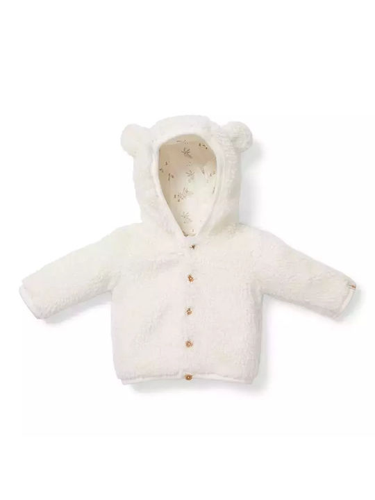 Little Dutch Kids Cardigan Woolen White