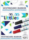 The Littlies Whiteboard Markers Blue 12pcs