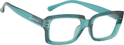 Oramont Ea 9082 Damen Lesebrille +1.75 in Türkis Farbe EAO9082PTR175
