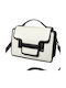 Damentasche Schultertasche Weiß