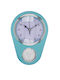 Out of the Blue Wall Clock Plastic Blue 22.5x16cm
