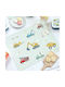A Little Lovely Company Plastic Placemat Vehicles Green 43x34cm