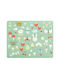A Little Lovely Company Plastic Placemat Joy Green 43x34cm