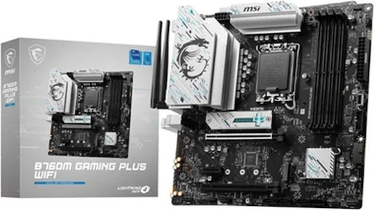 MSI B760M Gaming Plus WIFI Placă de bază Micro ATX cu Intel 1700