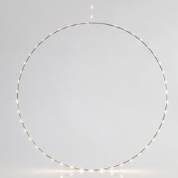 3M Christmas Lighted Decorative Wreath