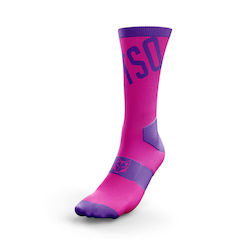 Otso Calf Cycling Socks Pink