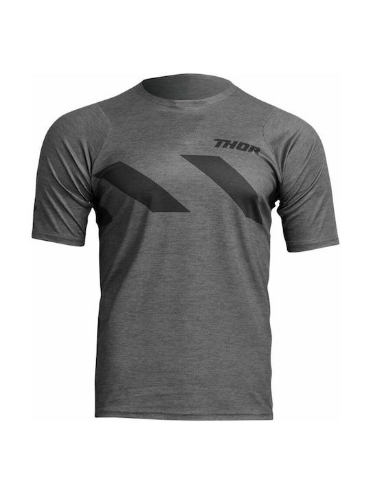 Thor Kurze Ärmel Radtrikot Gray