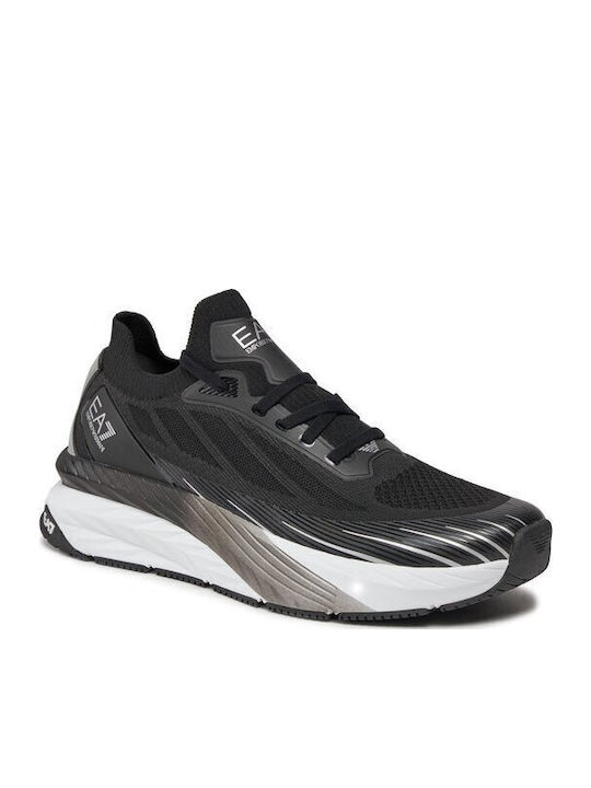 Emporio Armani Crusher Turnschuhe Schwarz