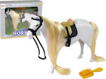 Miniature Toy Horse White 16cm.