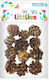 The Littlies Element decorativ pentru proiecte DIY 12buc