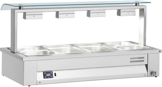 Inomak Bain Marie Heated Display Cabinet