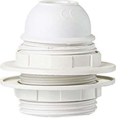 Eurolamp Power Socket with Socket E27 in White color Set 10pcs Socket Adapter 147-23009