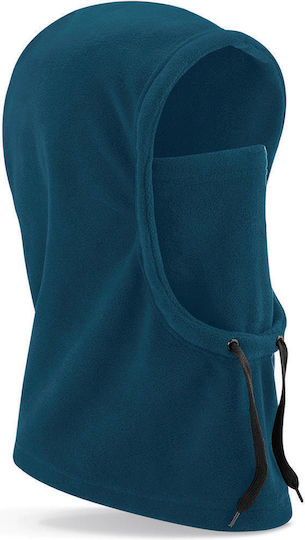 Full Face Unisex Fleece Σκούφος Πλεκτός σε Τιρκουάζ χρώμα