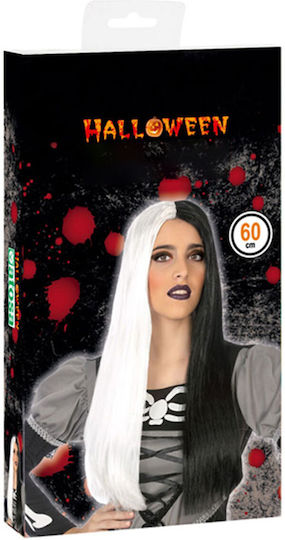 Carnival Wig Straight Brunette for Halloween 60cm