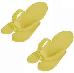 Pedicure Flip Flops Yellow PS-117701