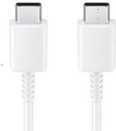 Samsung USB 2.0 Кабел USB-C мъжки - USB-C мъжки Бял 1м (GH39-02062A)