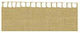"gold Linen Șervețele de petrecere Auriu 19.8x10.8cm. 15buc