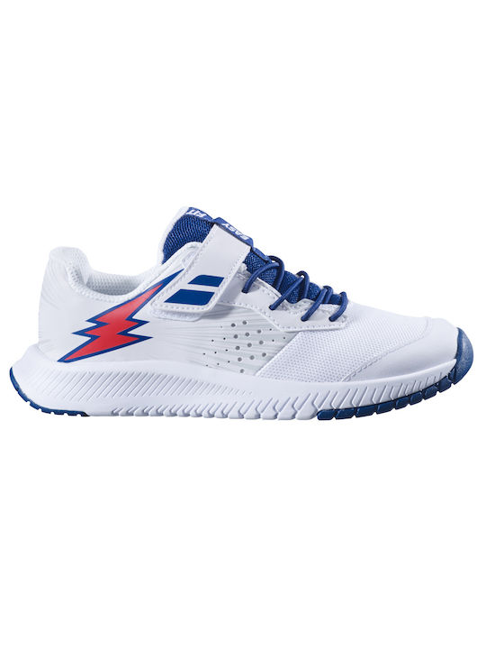 Babolat Kids Sports Shoes Running Pulsion White