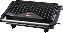 Sogo SAN-SS-7126 1000W για 2 Τοστ Μαύρη