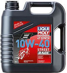 Liqui Moly Motorbike 4t Synth Synthetic Motorcycle Oil for Four-Stroke Engines 10W-40 4lt