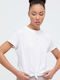 DKNY Damen T-shirt White